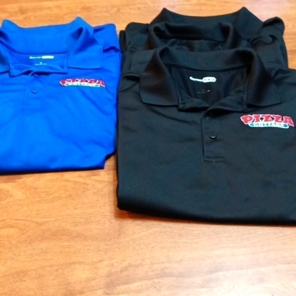 Men's XL short sleeve Polo style shirts 5 shirts